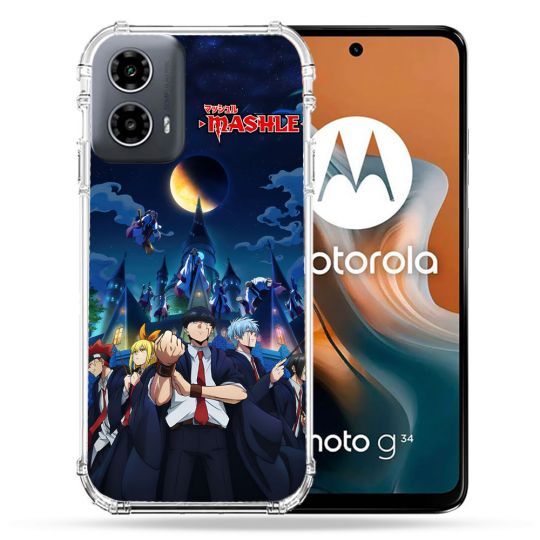 Coque Renforcée Pour Motorola G34 5G Manga Mashle
