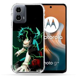 Coque Renforcée Pour Motorola G34 5G Manga My Hero Academia Deku