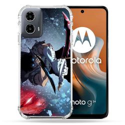 Coque Renforcée Pour Motorola G34 5G Manga Solo Leveling Sung Epee