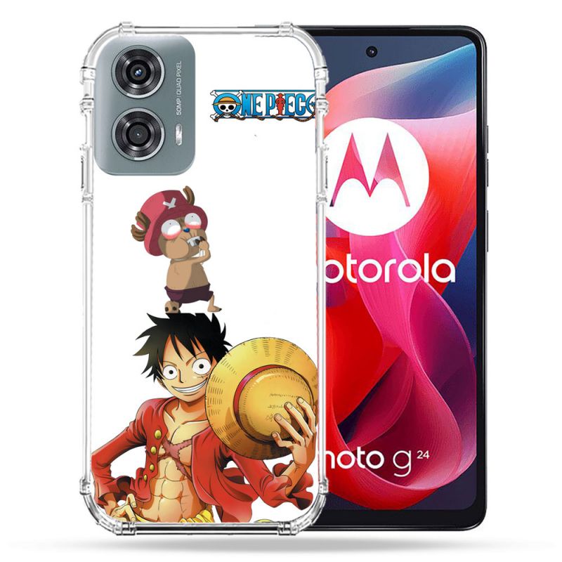 Coque Renforcée Pour Motorola G24 4G Manga One Piece Chopper