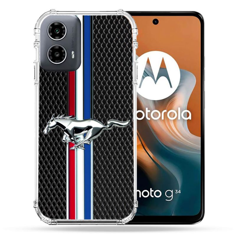 Coque Renforcée Pour Motorola G34 5G Mustang