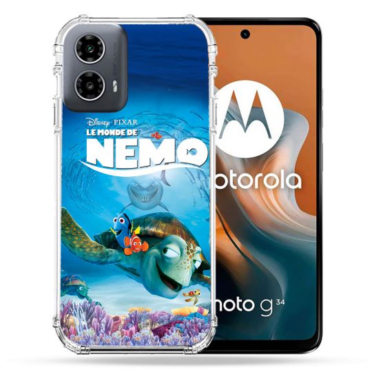 Coque Renforcée Pour Motorola G34 5G Nemo Affiche