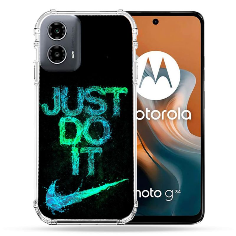 Coque Renforcée Pour Motorola G34 5G Nike Just Do It