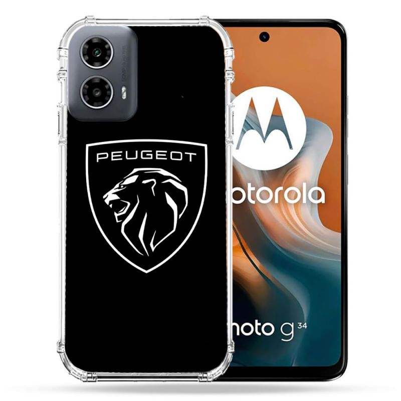 Coque Renforcée Pour Motorola G34 5G Peugeot