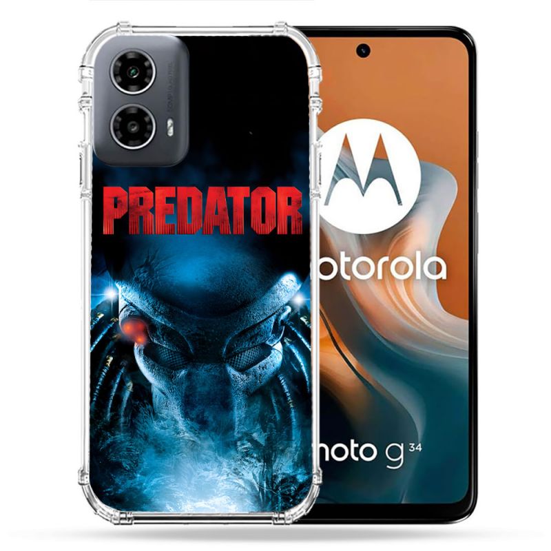 Coque Renforcée Pour Motorola G34 5G Predator Affiche
