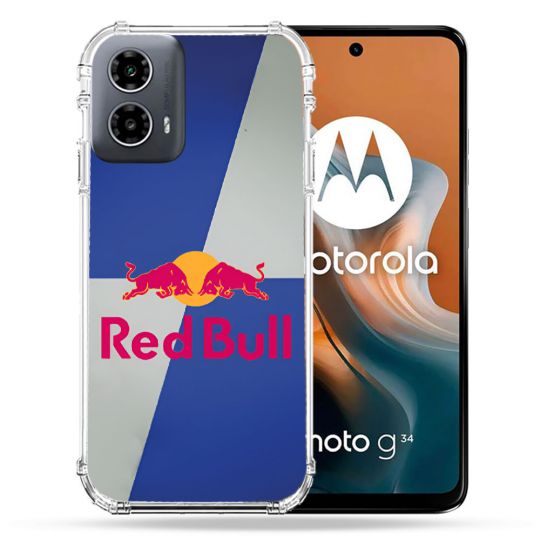 Coque Renforcée Pour Motorola G34 5G Red Bull Classique
