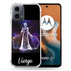 Coque Renforcée Pour Motorola G34 5G Signe Zodiaque 2 Vierge