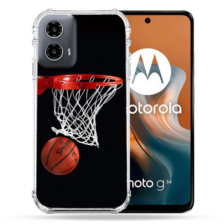 Coque Renforcée Pour Motorola G34 5G Sport Basket Panier