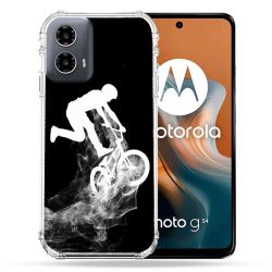 Coque Renforcée Pour Motorola G34 5G Sport VTT Noir