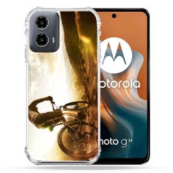 Coque Renforcée Pour Motorola G34 5G Sport VTT Soleil