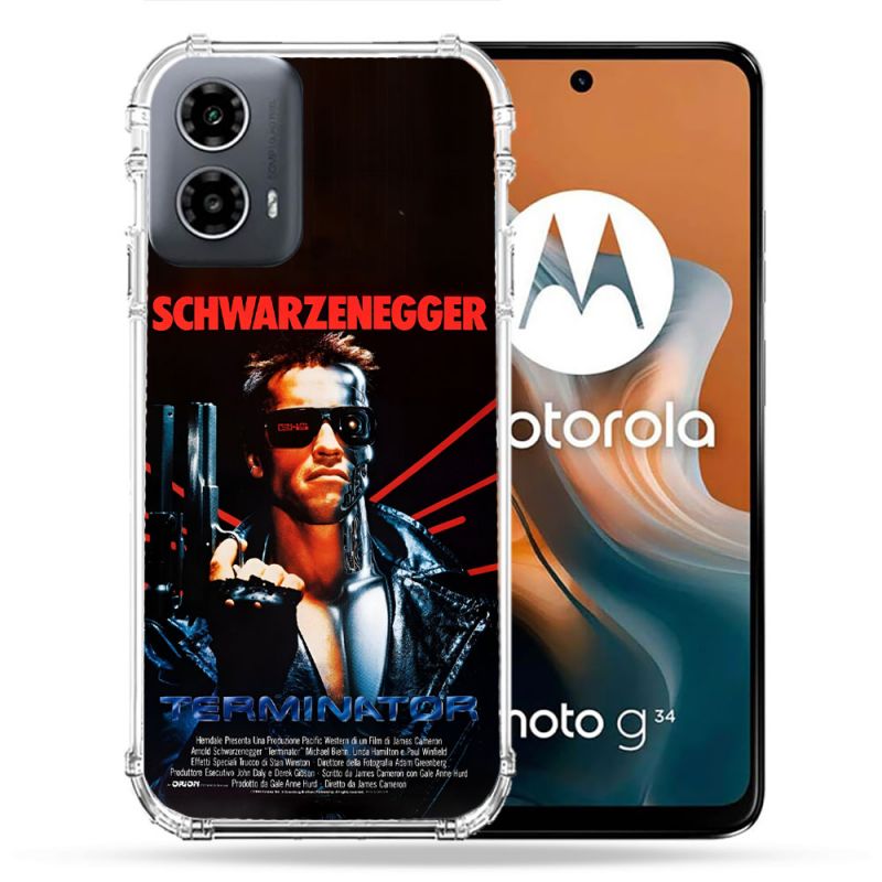 Coque Renforcée Pour Motorola G34 5G Terminator