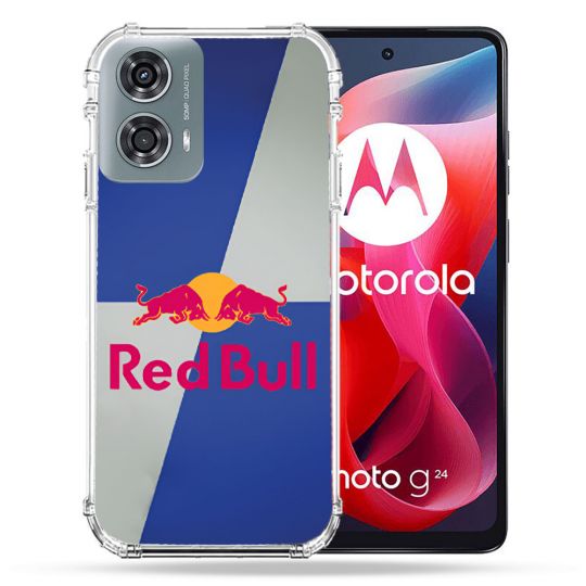 Coque Renforcée Pour Motorola G24 4G Red Bull Classique