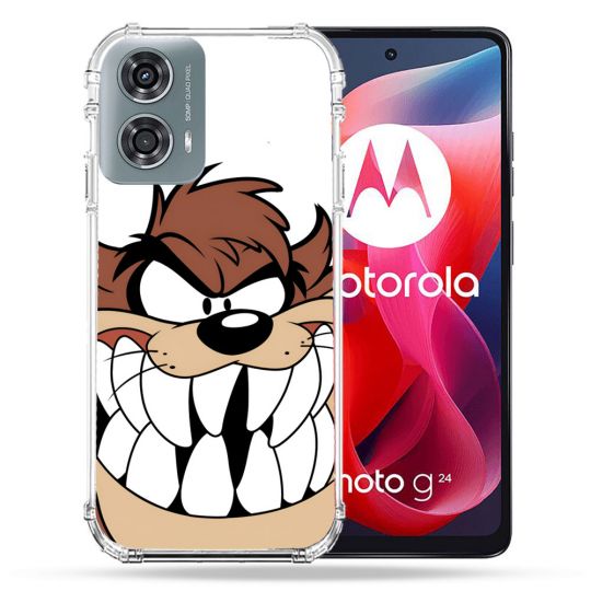 Coque Renforcée Pour Motorola G24 4G Taz