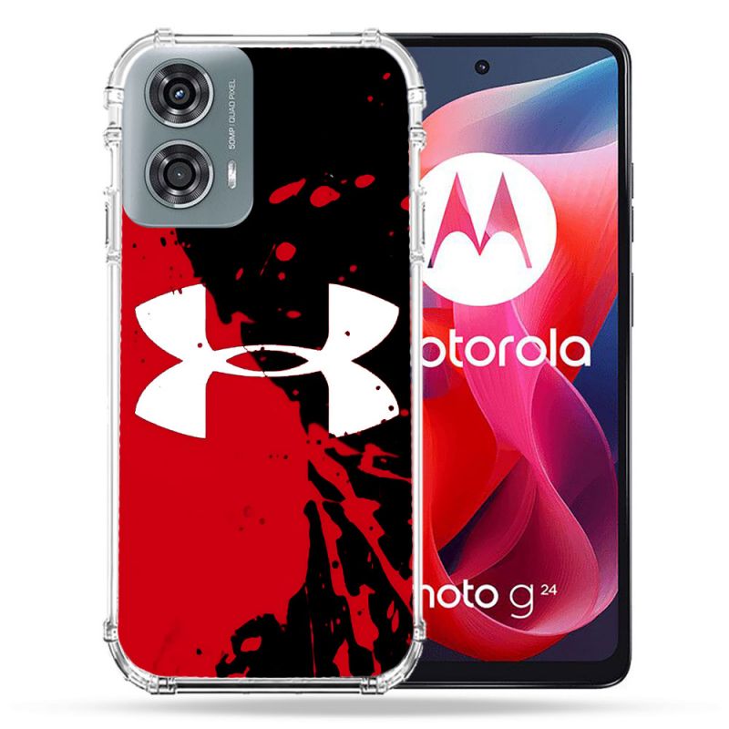 Coque Renforcée Pour Motorola G24 4G Under Armour
