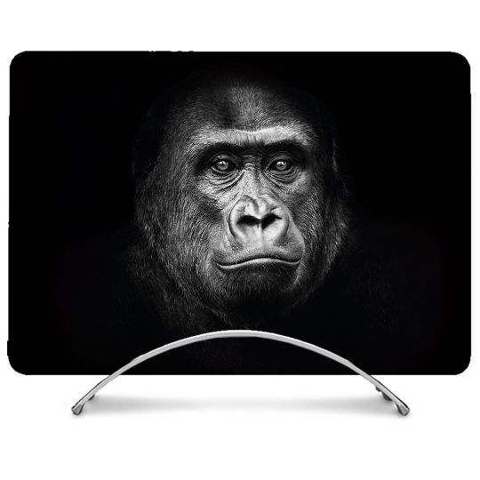 Coque Intégrale Pour MacBook Air M1 13.3 Animal Gorille Noir