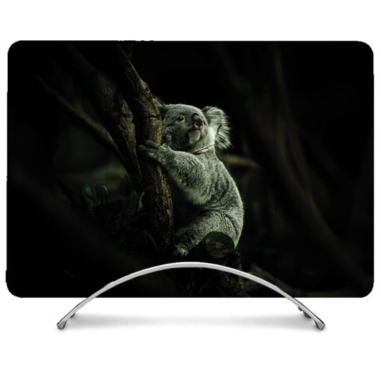 Coque Intégrale Pour MacBook Air M1 13.3 Animal Koala Noir