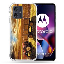 Coque Renforcée Pour Motorola G54 5G Agriculture Tracteur Color