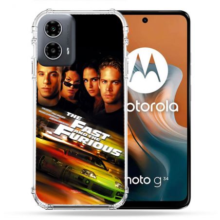 Coque Renforcée Pour Motorola G34 5G The Fast And Furious