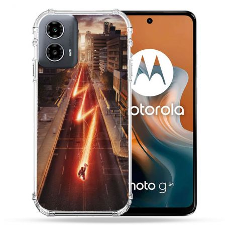 Coque Renforcée Pour Motorola G34 5G The Flash City
