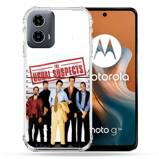 Coque Renforcée Pour Motorola G34 5G The Usual Suspect Affiche