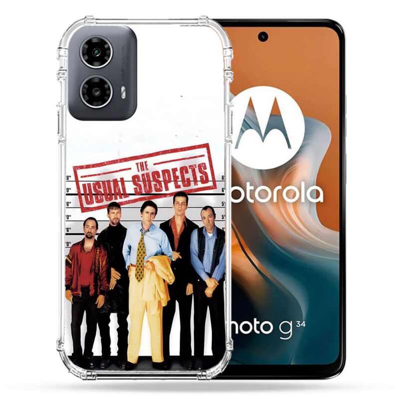 Coque Renforcée Pour Motorola G34 5G The Usual Suspect Affiche