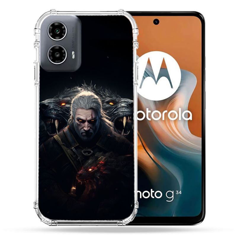 Coque Renforcée Pour Motorola G34 5G The Witcher