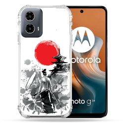 Coque Renforcée Pour Motorola G34 5G Voyage Japon Femme