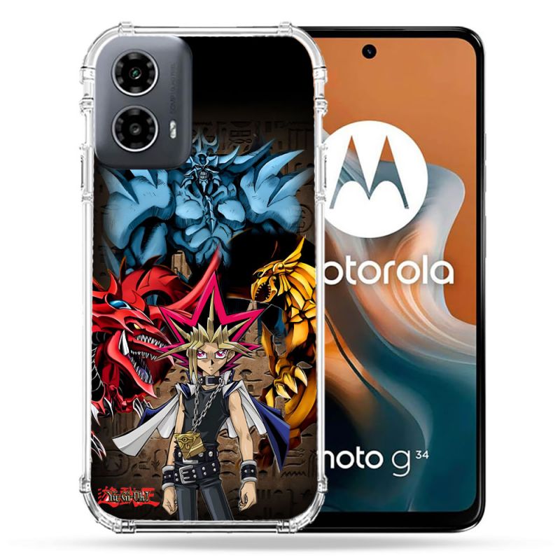 Coque Renforcée Pour Motorola G34 5G Yu Gi Oh