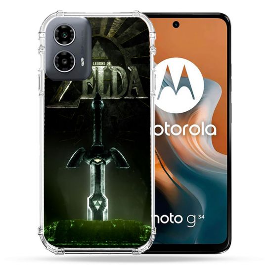 Coque Renforcée Pour Motorola G34 5G Zelda