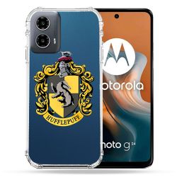 Coque Transparente Pour Motorola G34 5G Harry Potter Hufflepuff