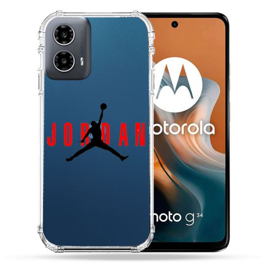 Coque Transparente Pour Motorola G34 5G Jordan