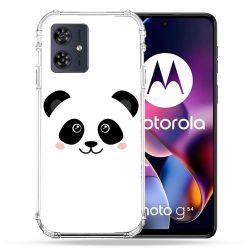 Coque Renforcée Pour Motorola G54 5G Animal Panda Blanc
