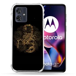 Coque Renforcée Pour Motorola G54 5G Animal Scorpion Fresque