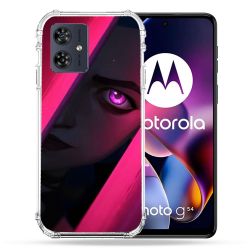 Coque Renforcée Pour Motorola G54 5G Arcane Jynx Rose