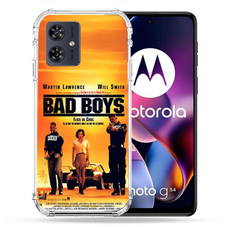 Coque Renforcée Pour Motorola G54 5G Bad Boys Affiche