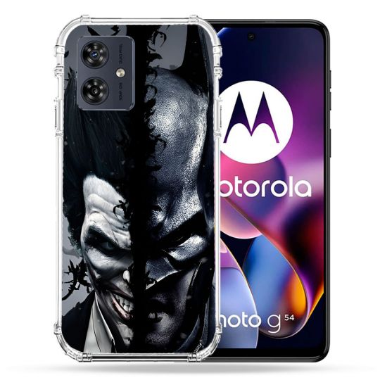 Coque Renforcée Pour Motorola G54 5G Batman Joker