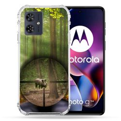 Coque Renforcée Pour Motorola G54 5G Chasse Sanglier Viseur