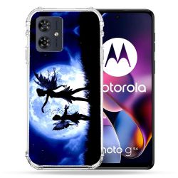 Coque Renforcée Pour Motorola G54 5G Fantastique Fee Lune