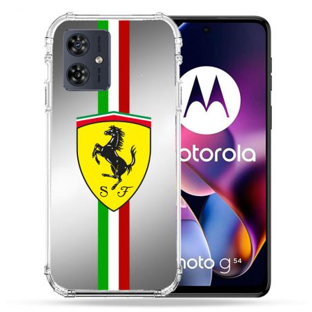 Coque Renforcée Pour Motorola G54 5G Ferrari Ligne