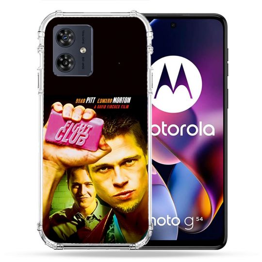 Coque Renforcée Pour Motorola G54 5G Fight Club Affiche