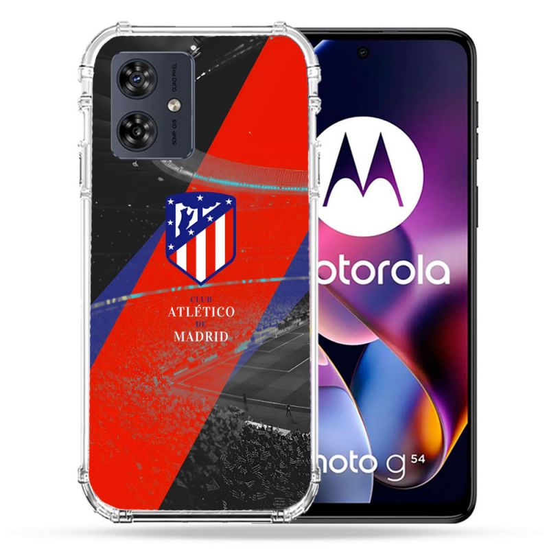 Coque Renforcée Pour Motorola G54 5G Foot Athletico Madrid