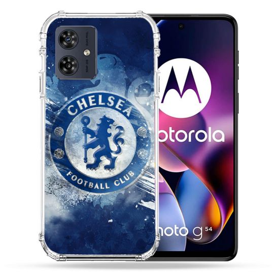 Coque Renforcée Pour Motorola G54 5G Foot Chelsea