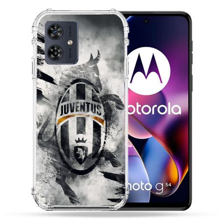 Coque Renforcée Pour Motorola G54 5G Foot Juventus Turin