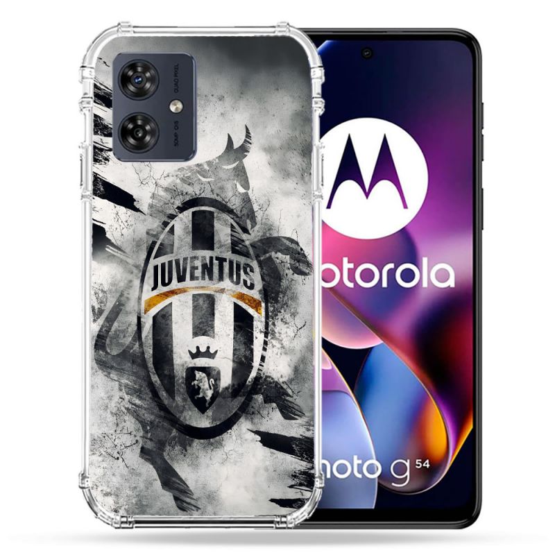 Coque Renforcée Pour Motorola G54 5G Foot Juventus Turin