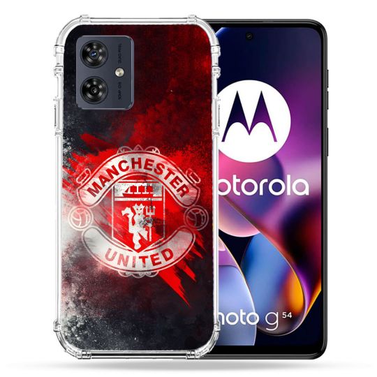 Coque Renforcée Pour Motorola G54 5G Foot Manchetser United