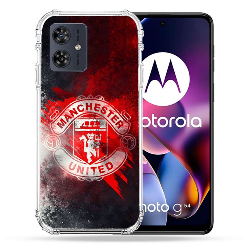 Coque Renforcée Pour Motorola G54 5G Foot Manchetser United