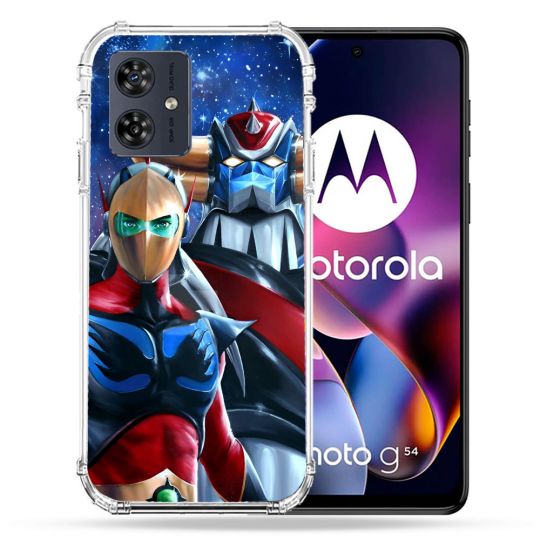 Coque Renforcée Pour Motorola G54 5G Goldorak