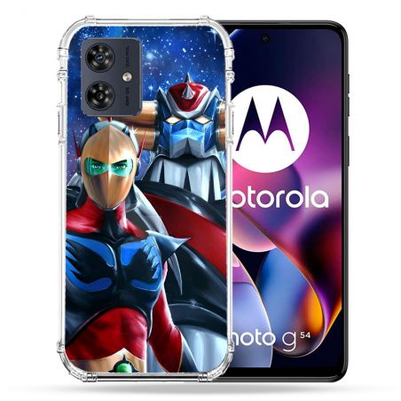 Coque Renforcée Pour Motorola G54 5G Goldorak