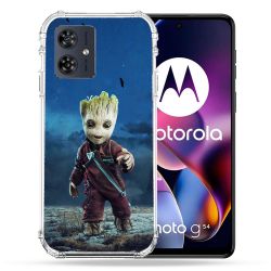 Coque Renforcée Pour Motorola G54 5G Groot Bleu