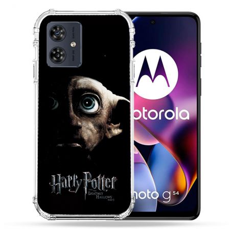 Coque Renforcée Pour Motorola G54 5G Harry Potter Hollows Dobby